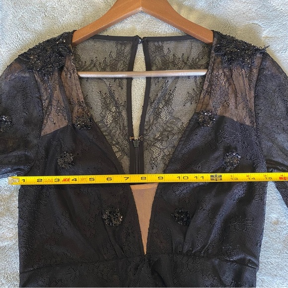 For Love & Lemons Daisy Lace Mini Dress in Black | REVOLVE - Picture 5 of 6